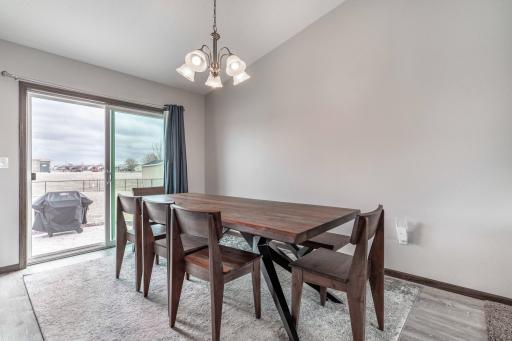 Dining Room with Patio Access