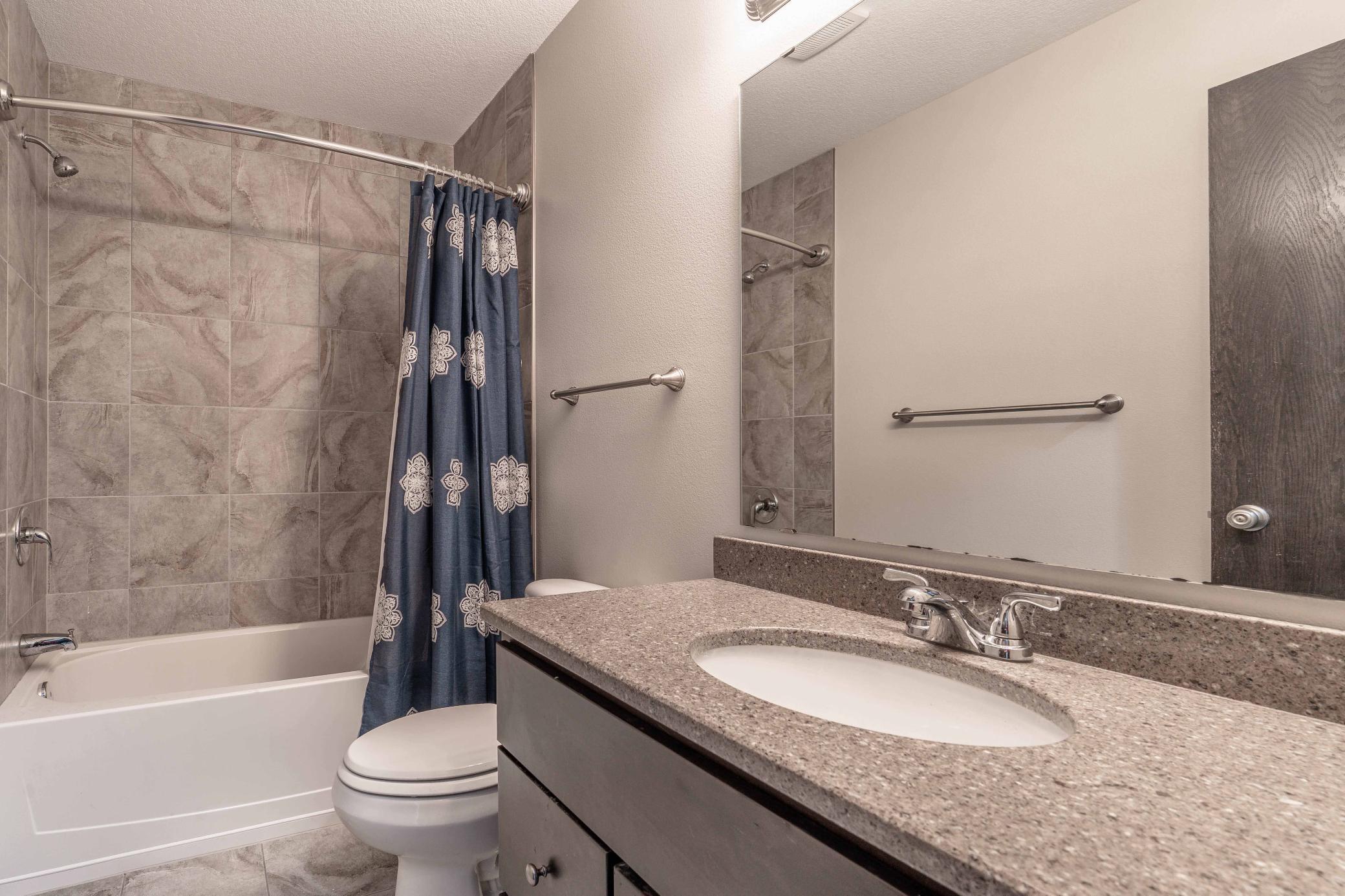 Convenient Hall Bath