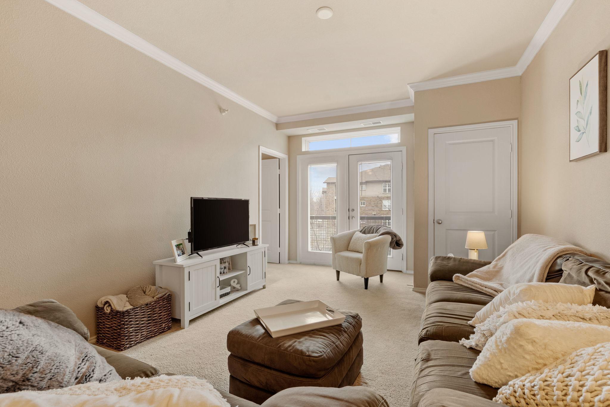 Bright views facing West