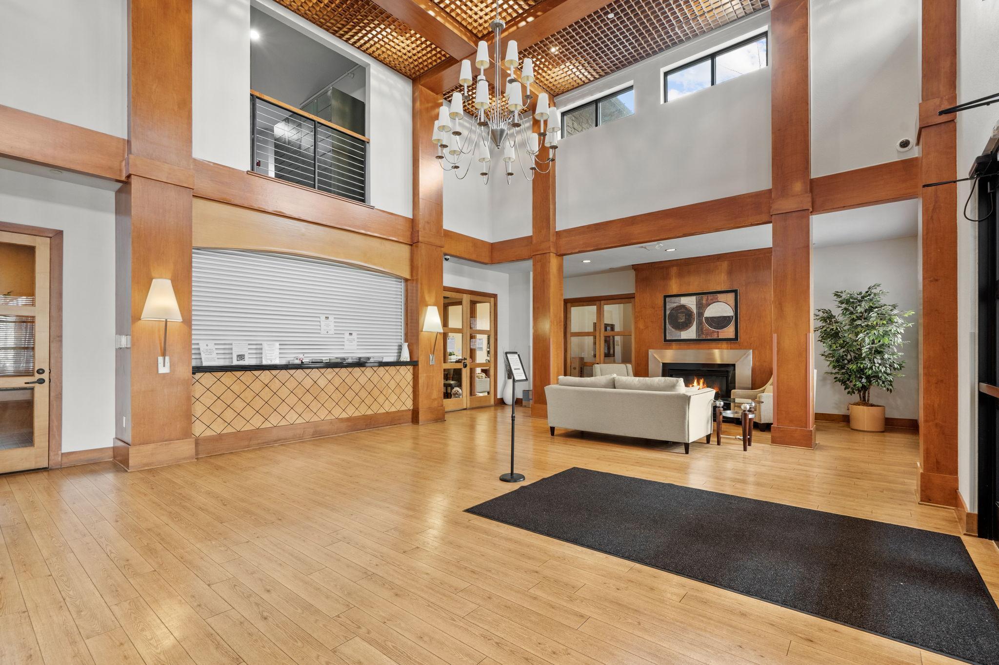 Lobby of main building