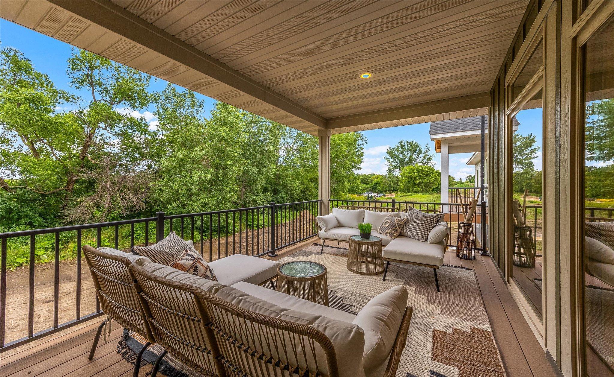 Great private outdoor space