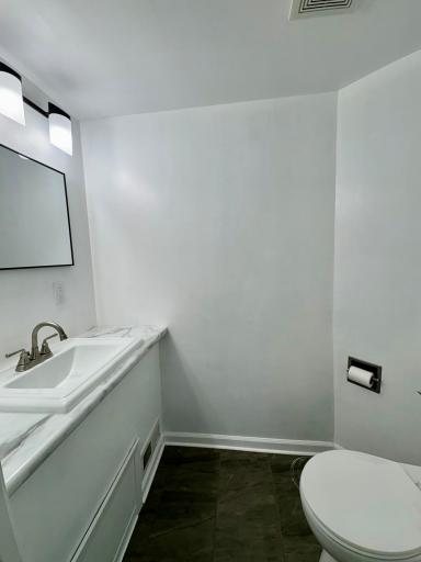 1/2 bath at the back door