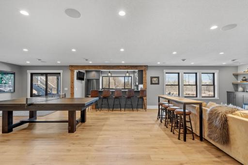 Built for hosting. Open flow to the family room and game area keeps everyone connected while still giving you a dedicated entertaining zone.