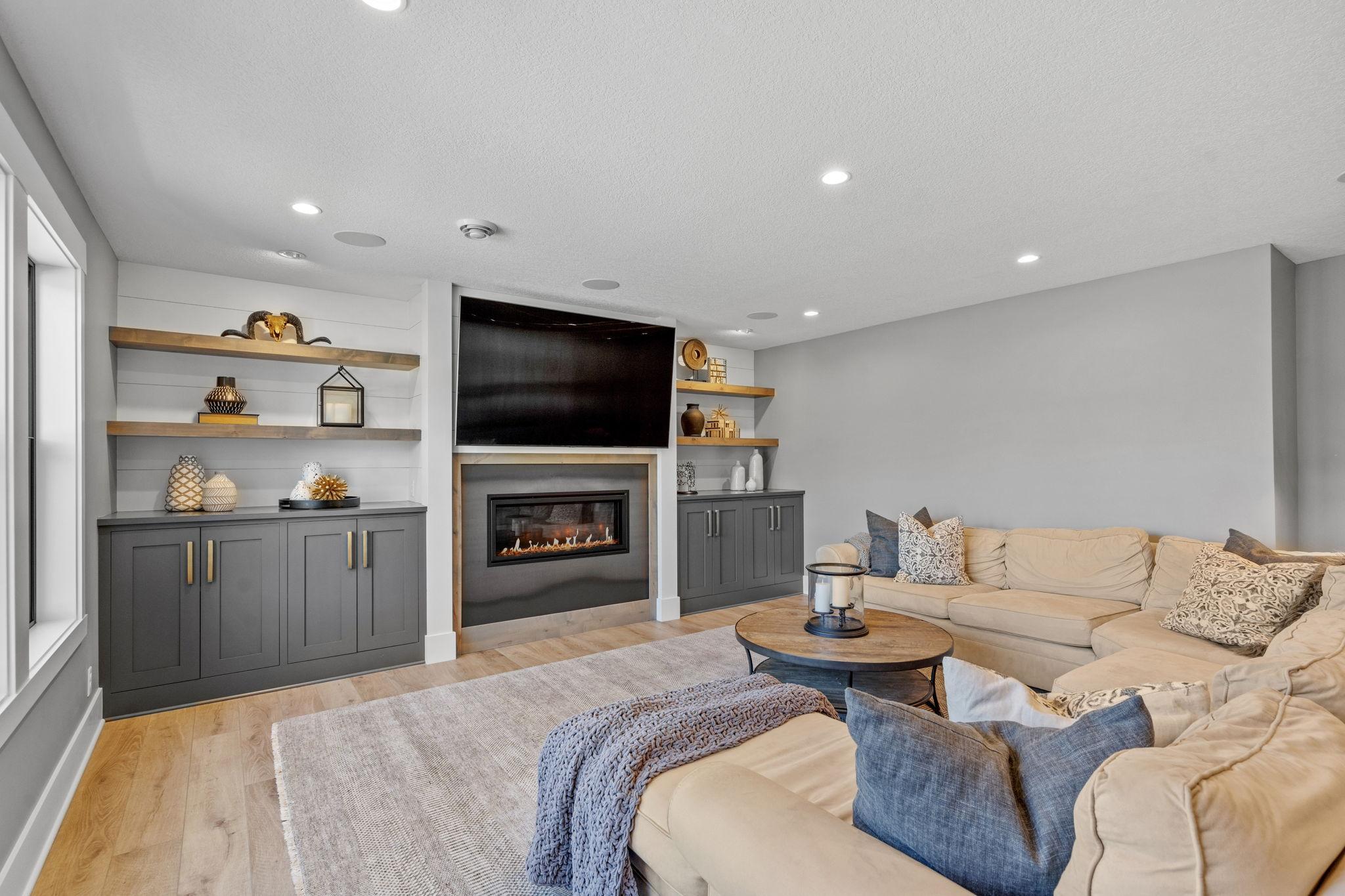Cozy meets elevated. The perfect spot to relax, recharge, and settle in for movie nights.
