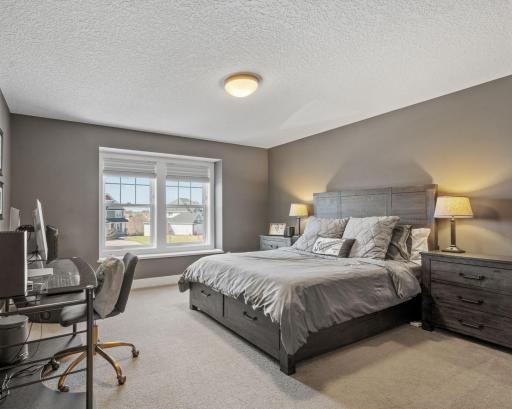 Bedroom #2 with ideal proportions, offering plenty of space for a full furniture set without feeling crowded.
