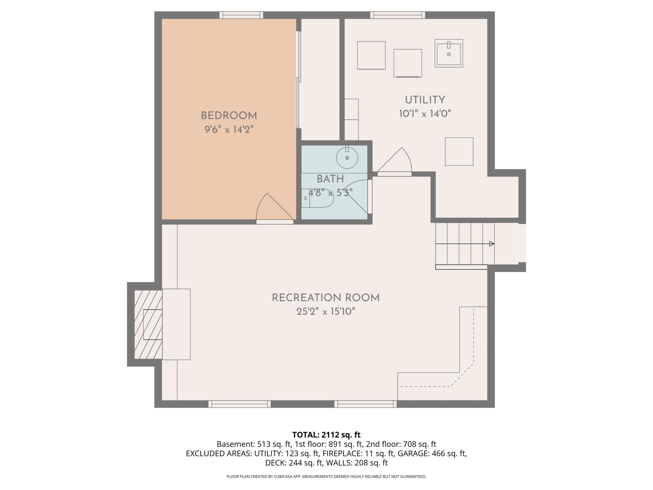 Lower Level Floor Plan