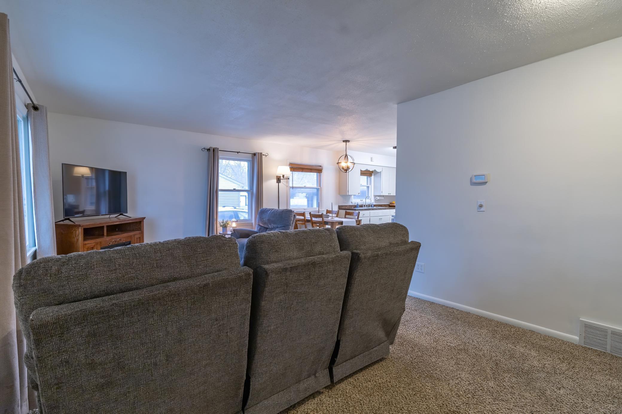 View from Front Door Entrance