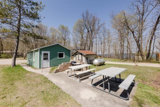 Picnic Space Between home and Garage