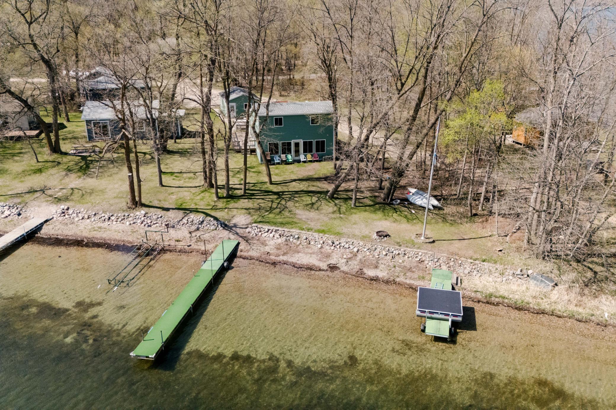 75' of Flat Frontage on Cotton Lake!