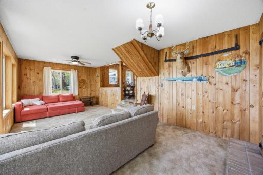 Take in the lake in this awesome Living Room!