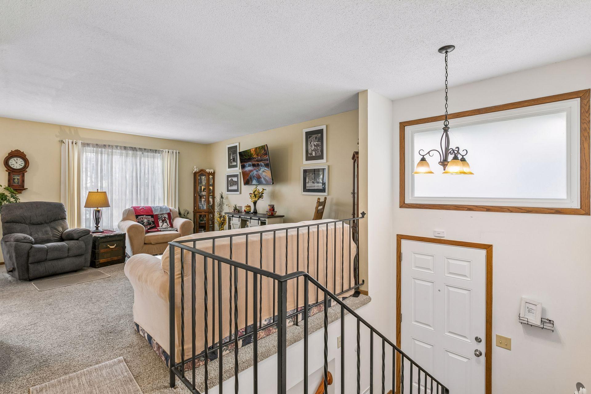 Living room with great natural light