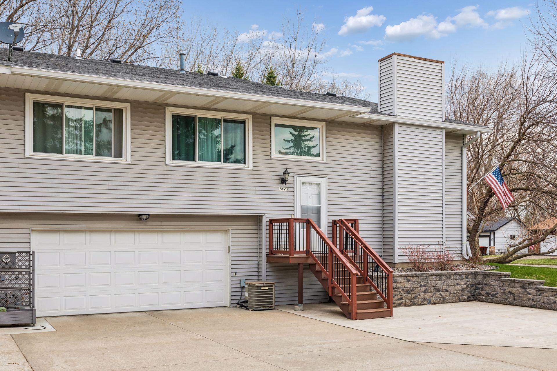 Garage door was replaced in 2022 with an insulated garage door