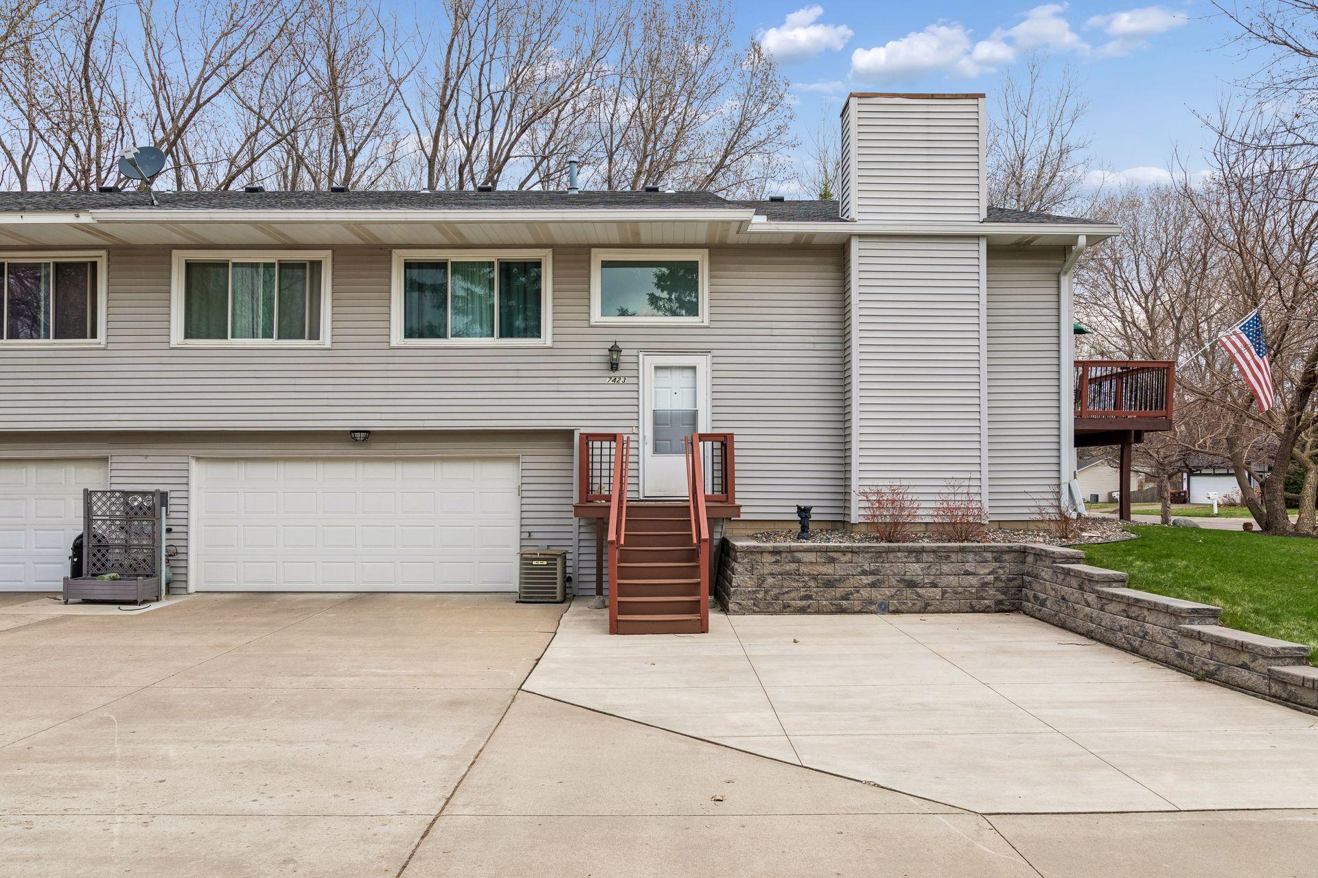 Front steps were rebuilt with composite and wood in 2023 and storm door replaced 2022 - Leafguard gutters installed 2021