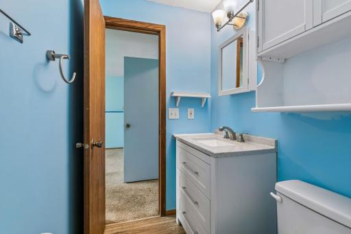 Lower level has bedroom bath and living area for lots of possible living arrangements
