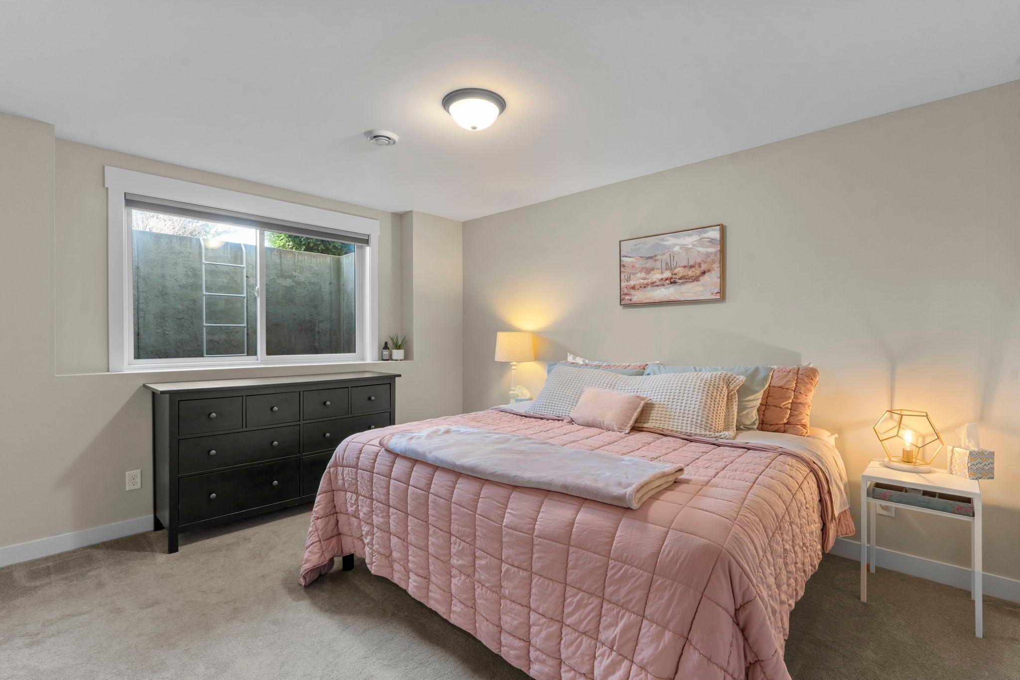 Lower level 3rd bedroom