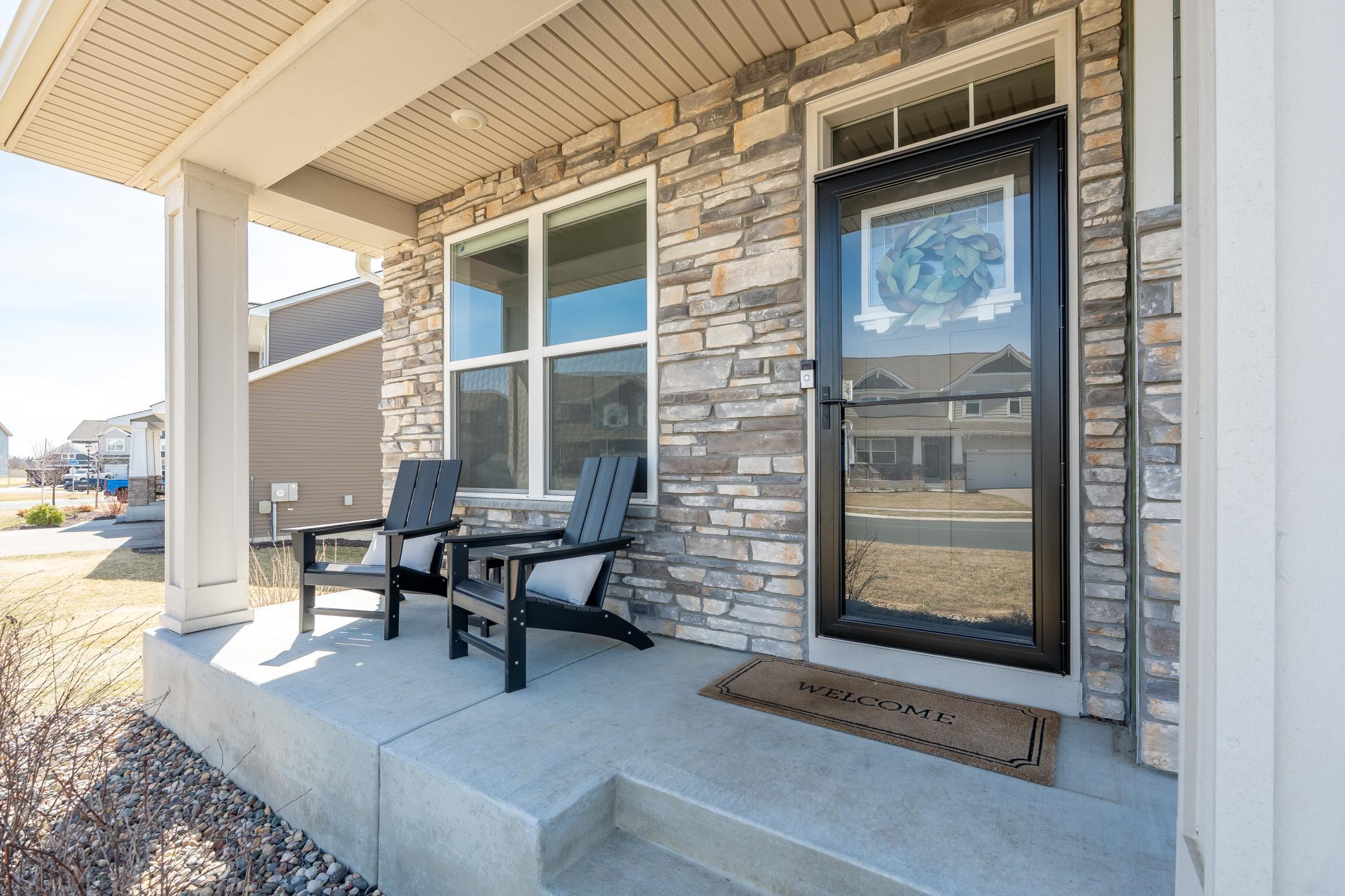 A cozy seating area — perfect for relaxing mornings or welcoming guests home.