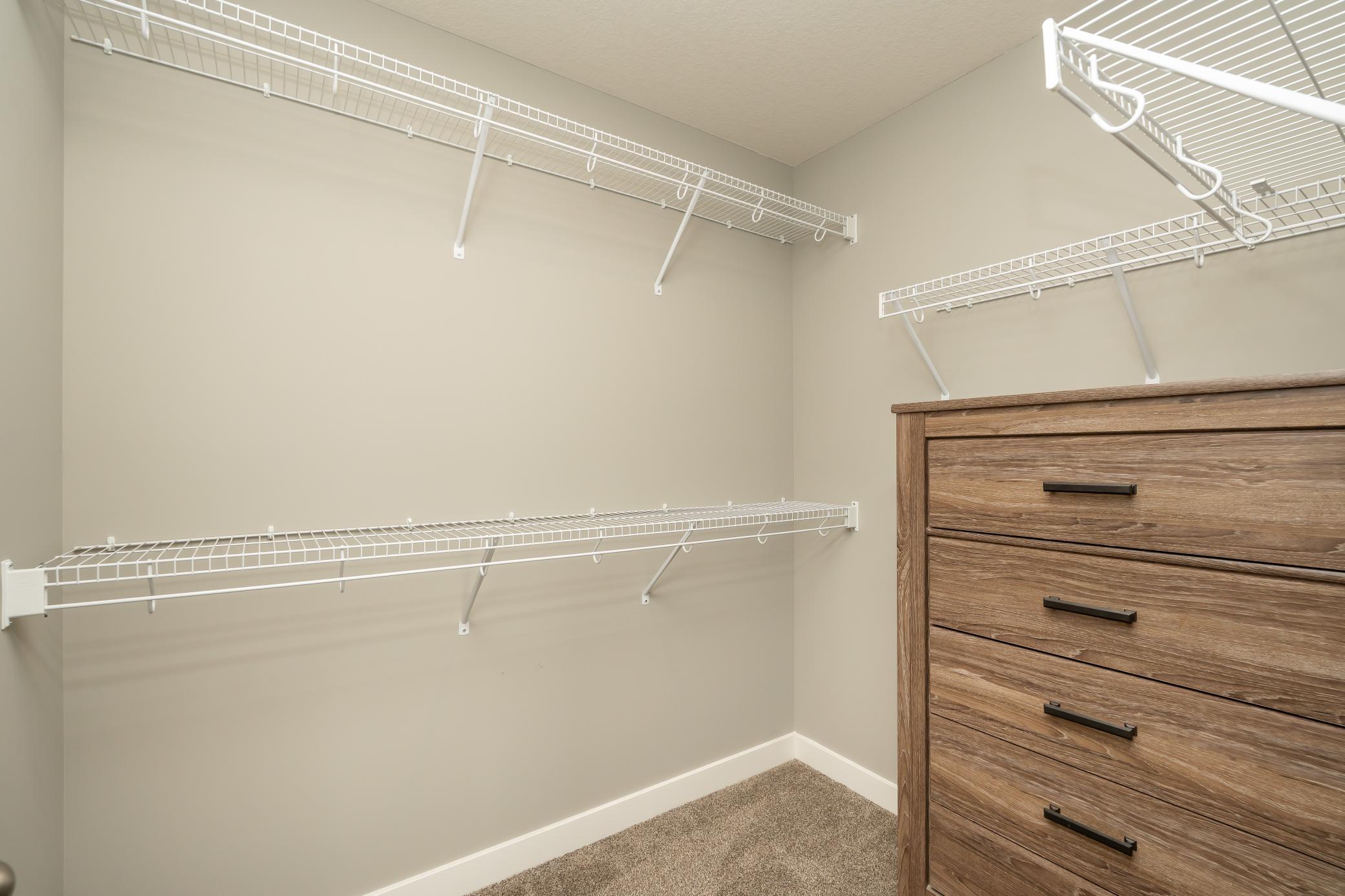 Primary bedroom closet #1