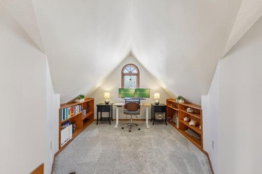 Dedicated upper level office space ideal for working from home or creative use.