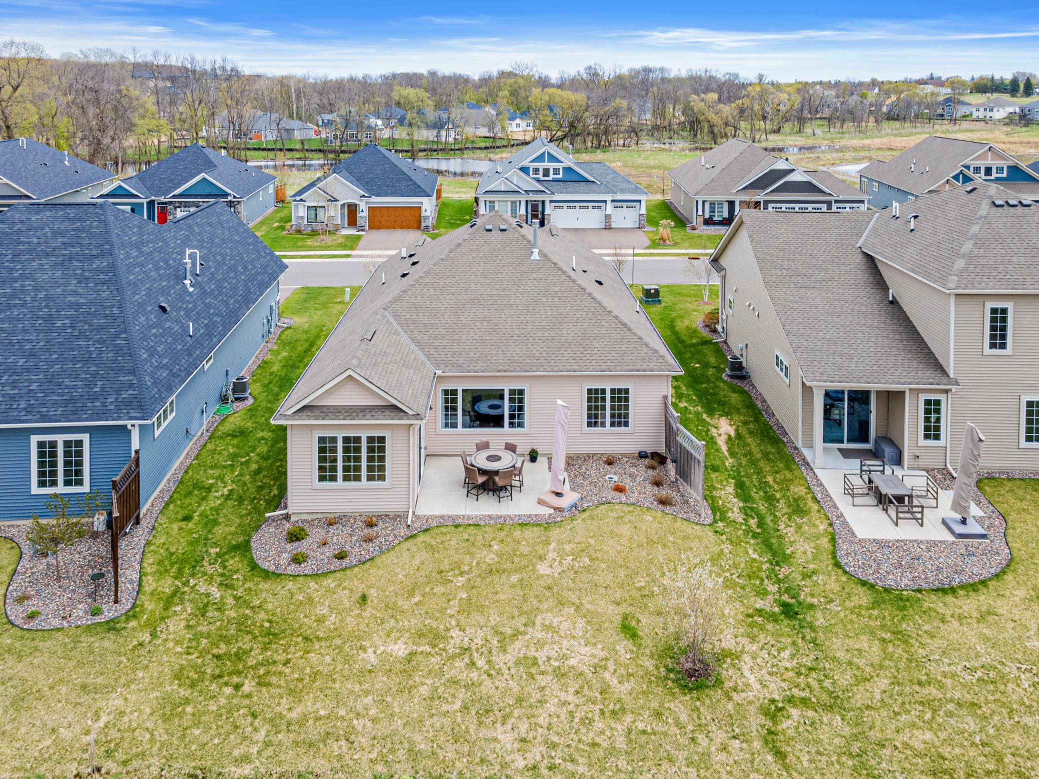 Lots of yard space as well.