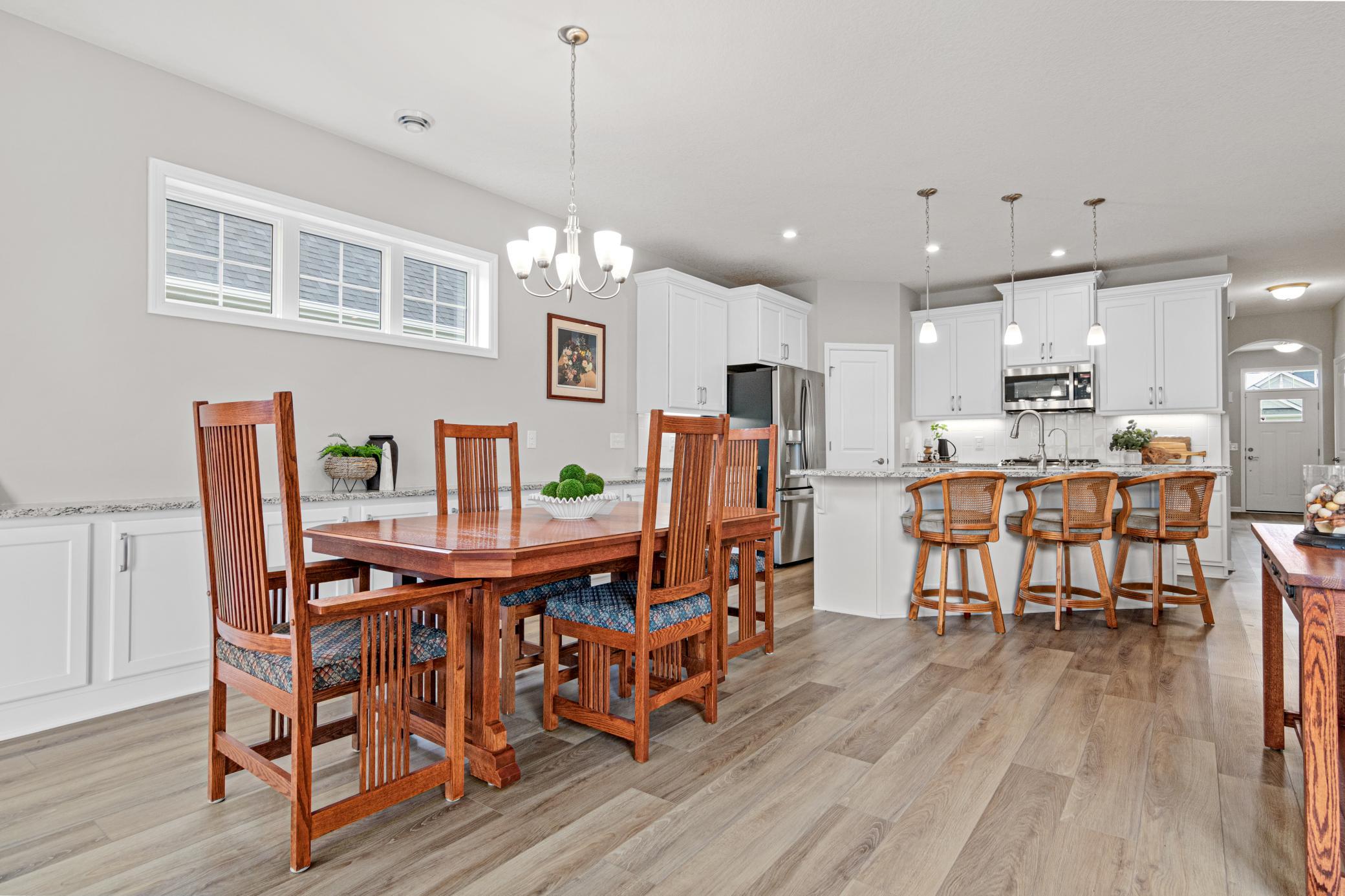 Lots of room for entertaining.