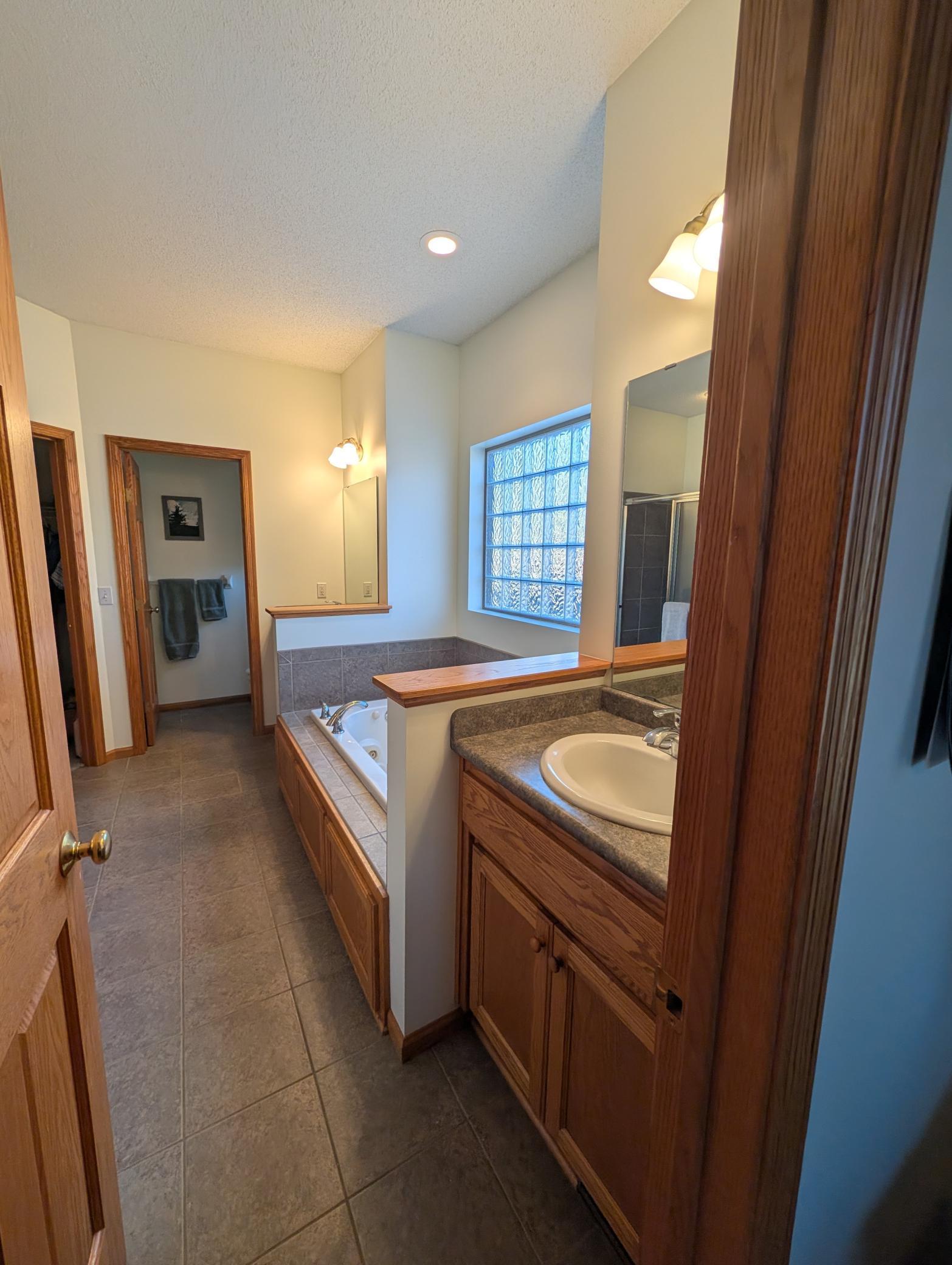 Primary bathroom entrance