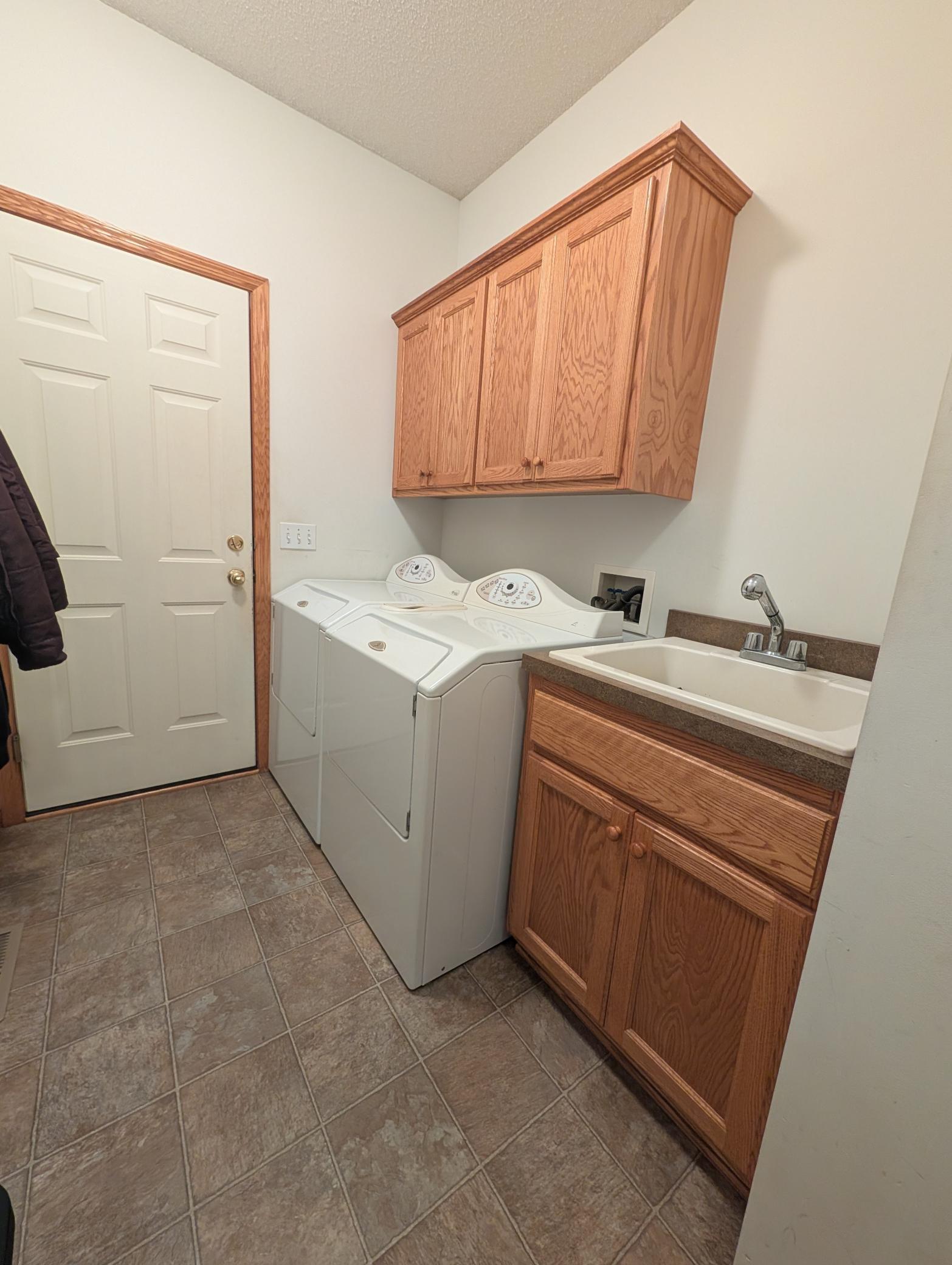 Laundry on the main level