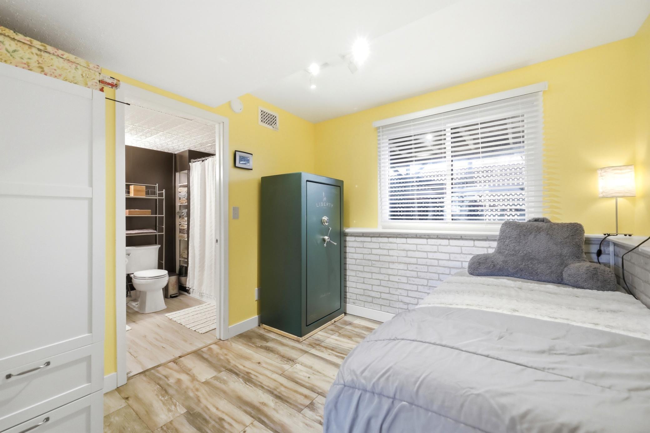 Basement Fifth Bedroom and En Suite