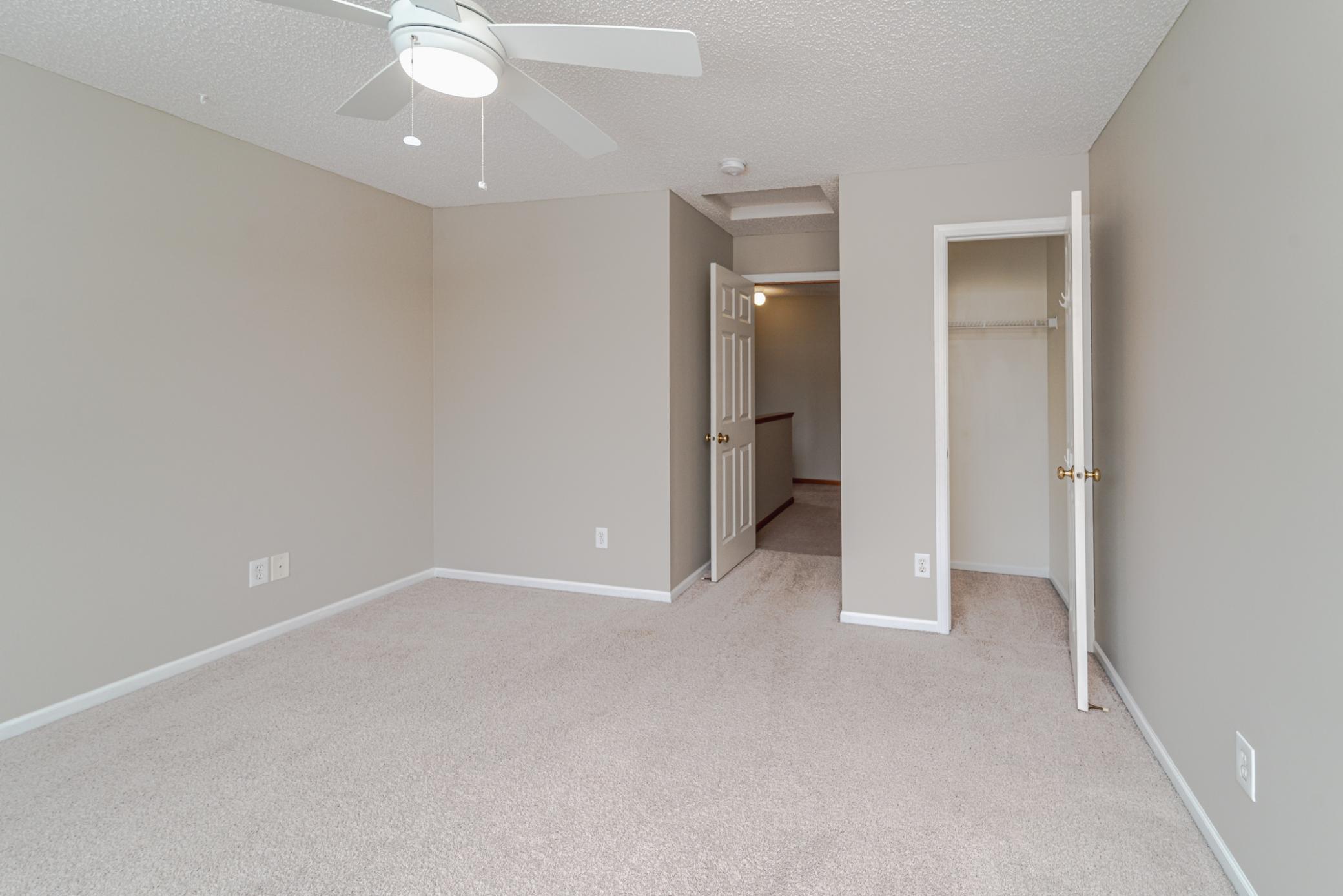 Another view of the second bedrooms.