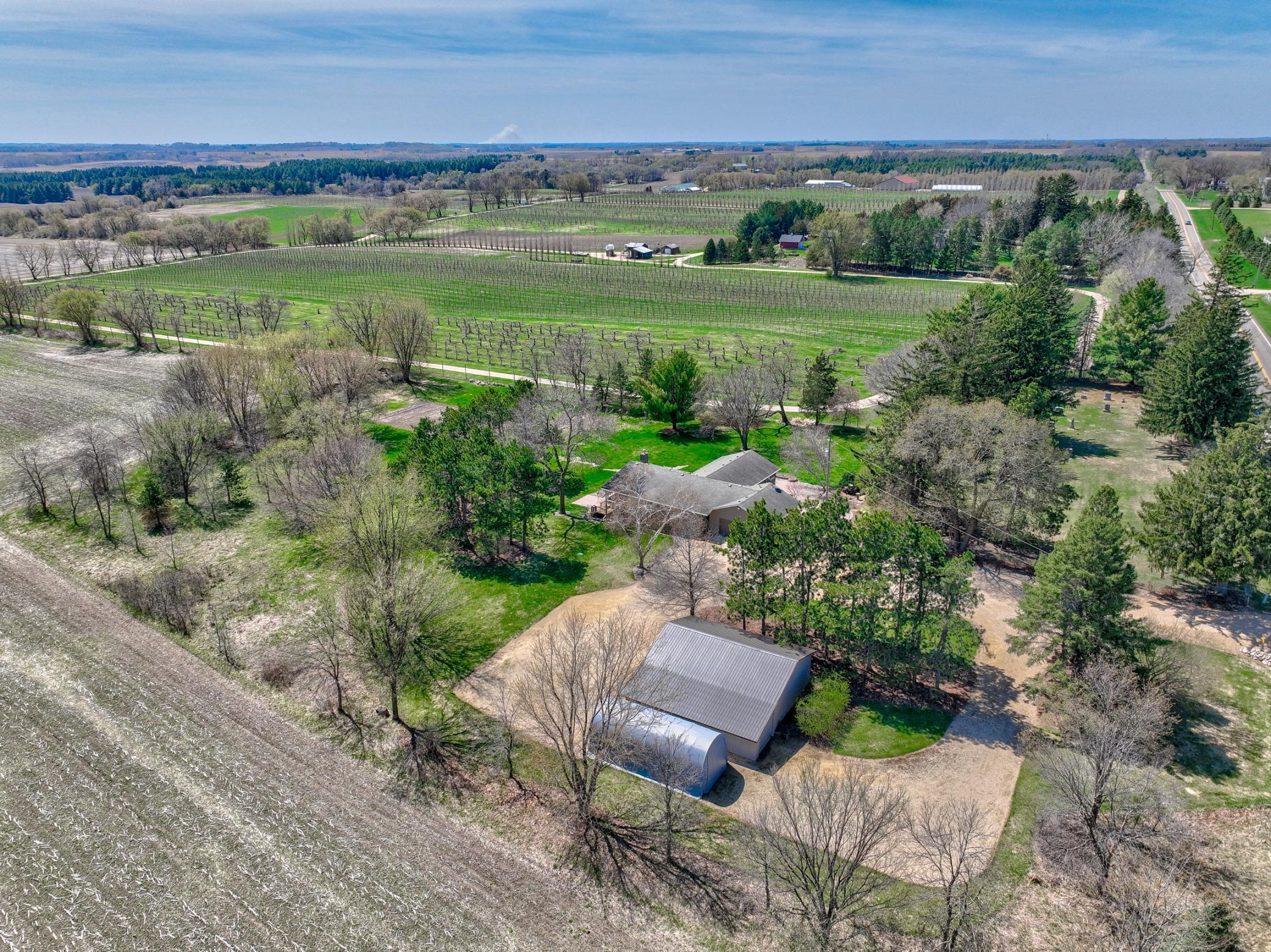 Located near the St. Croix River, St. Croix Bluffs Regional Park, , this property combines privacy, natural beauty, and convenient access to outdoor recreation.