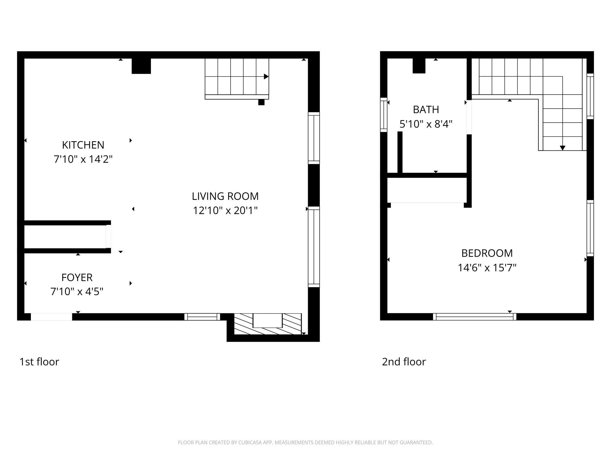 4501 Birchmont Apt 2 floor plan