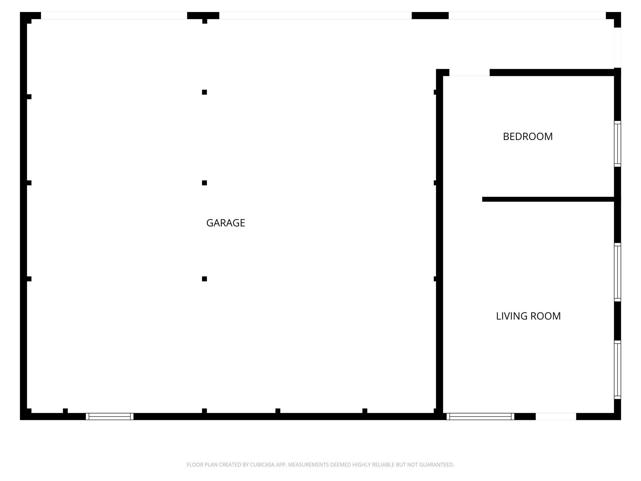 2D FLOOR PLAN FOR POLE BARN