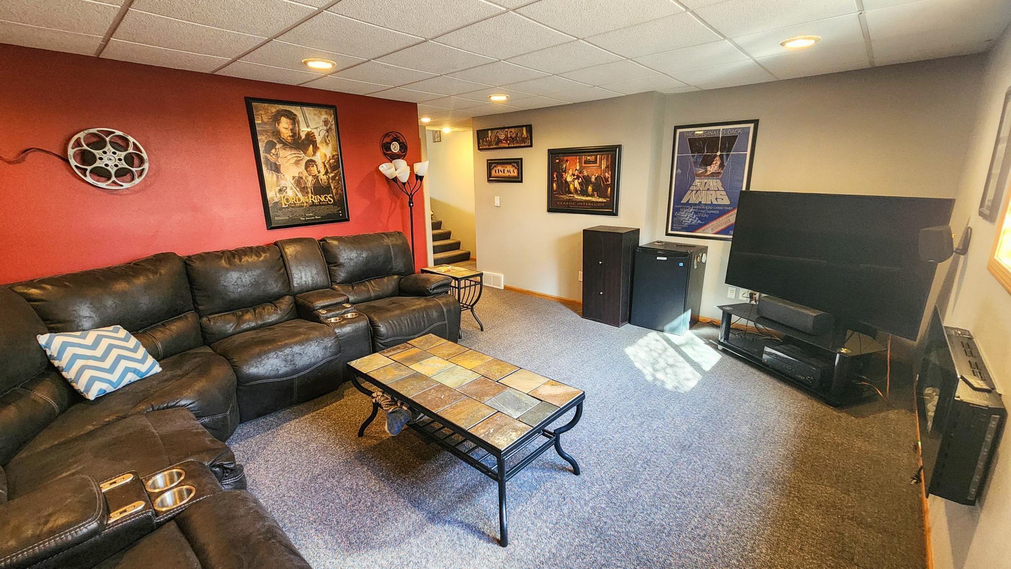 Basement Living Room
