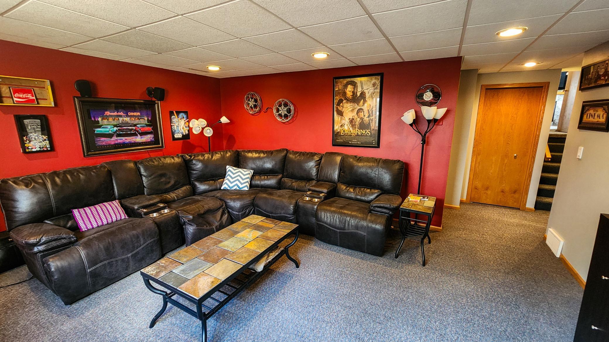 Basement Living Room