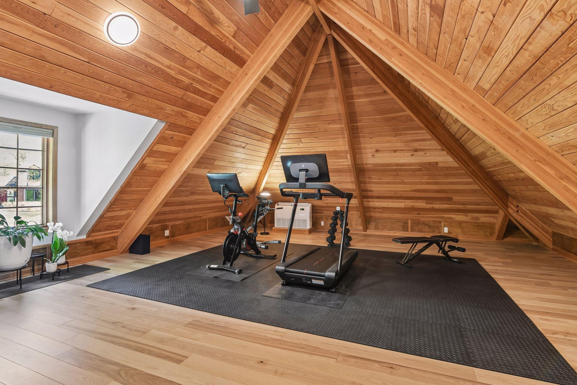 New Flex Room that features a mini split heating & cooling (no duct) system. Dream a bit as to how you can use this space - yoga, addl work space, bedroom, meditation, artist loft - so many great options.