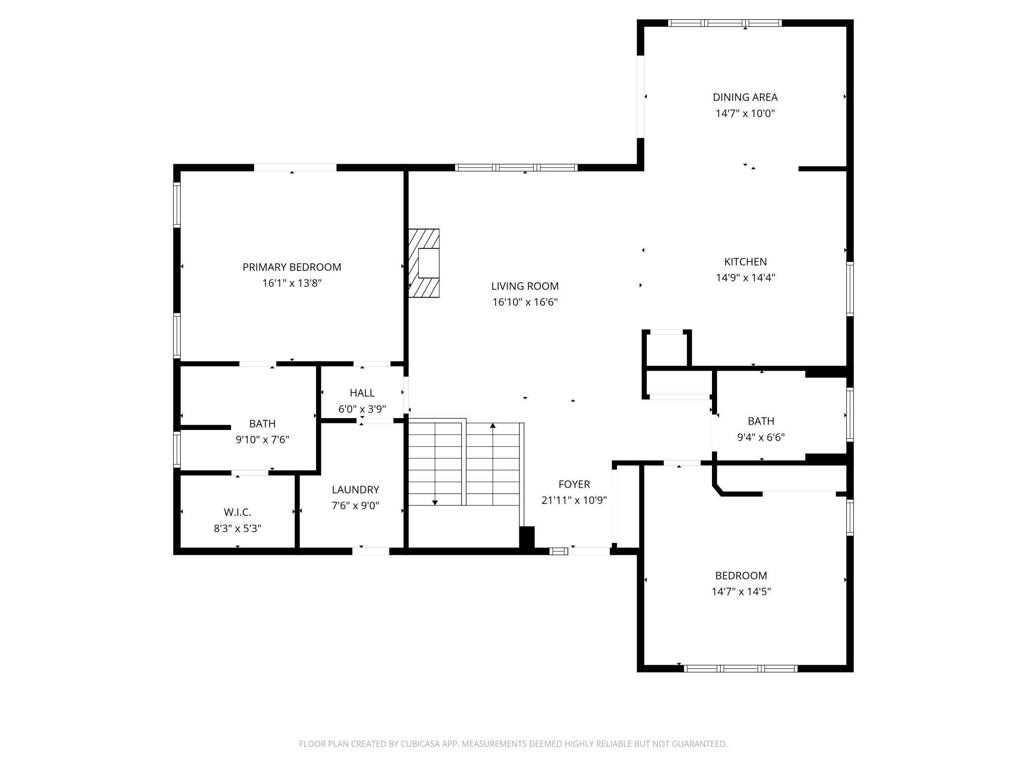 Main Level Floor Plan
