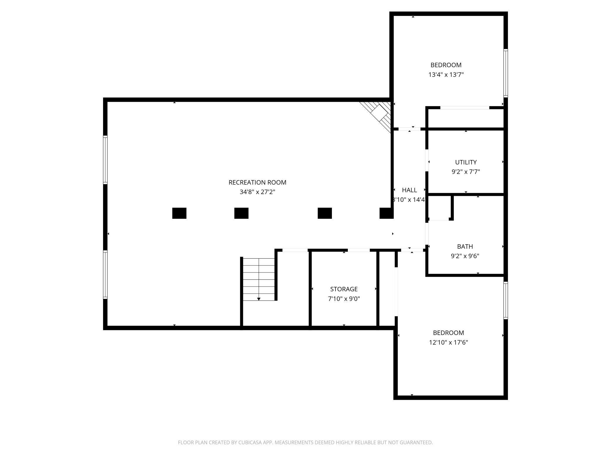 Lower Level Floorplan