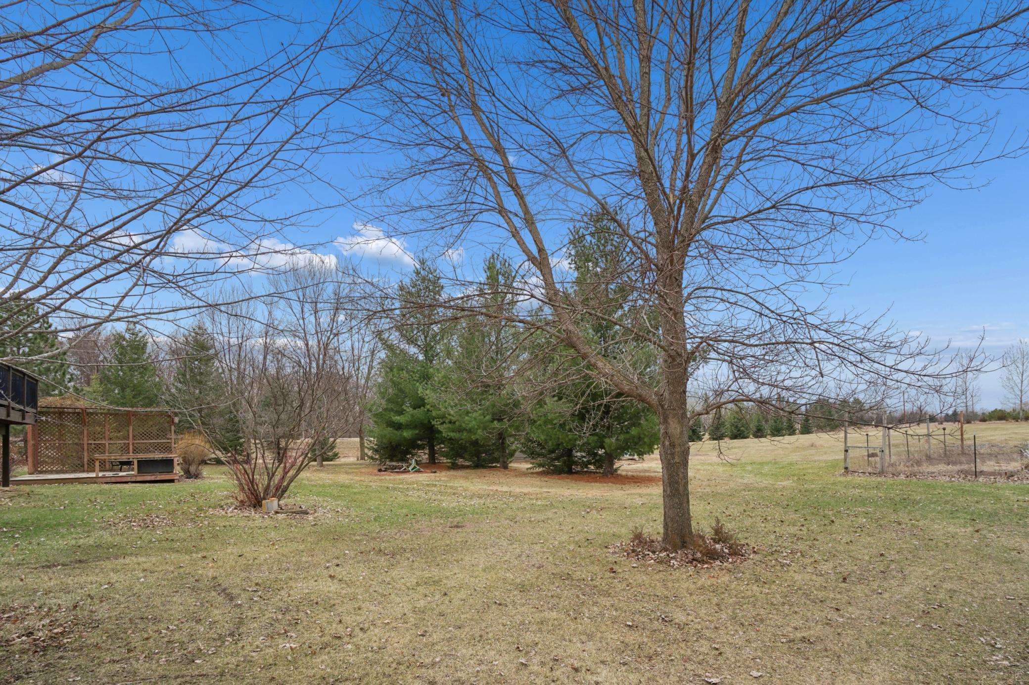 backyard views!! So pretty and private!
