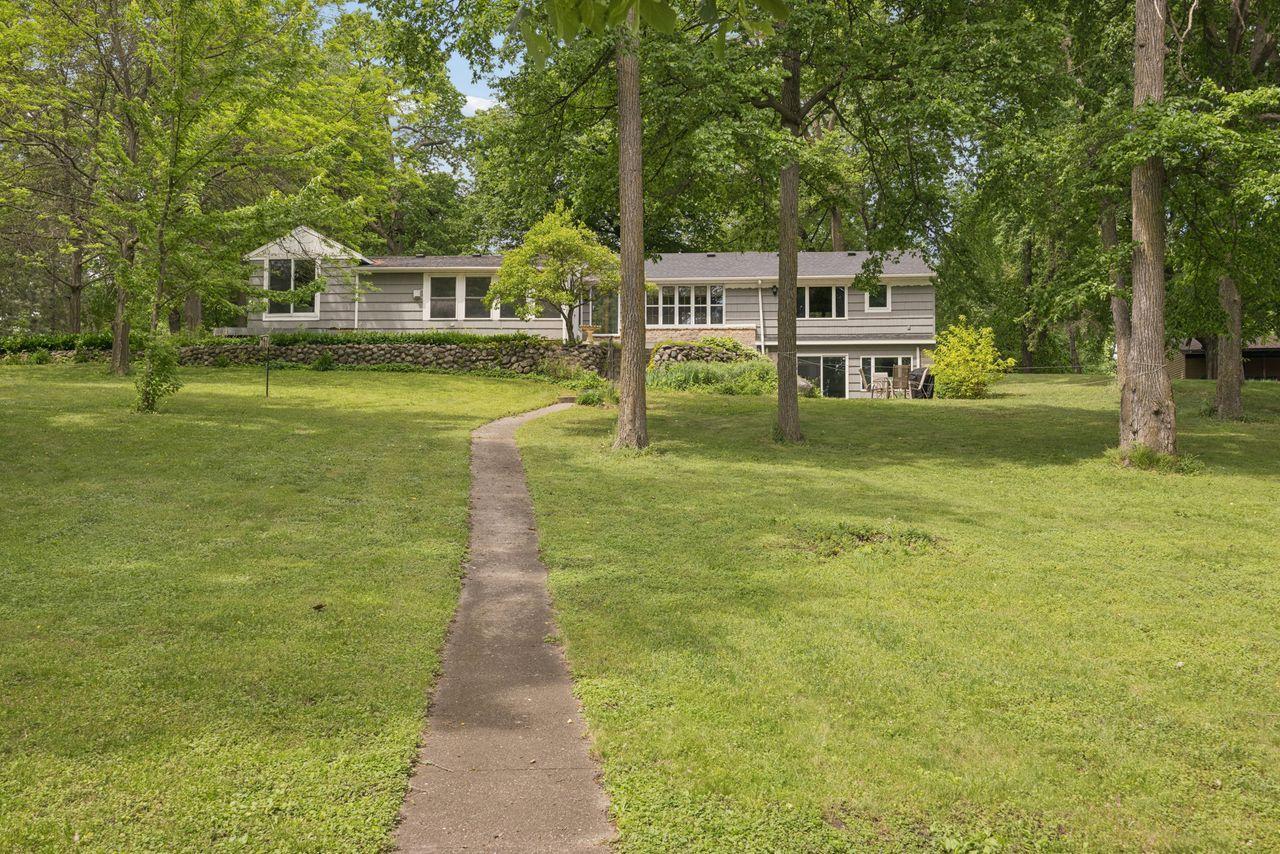 Lakeside View of House
