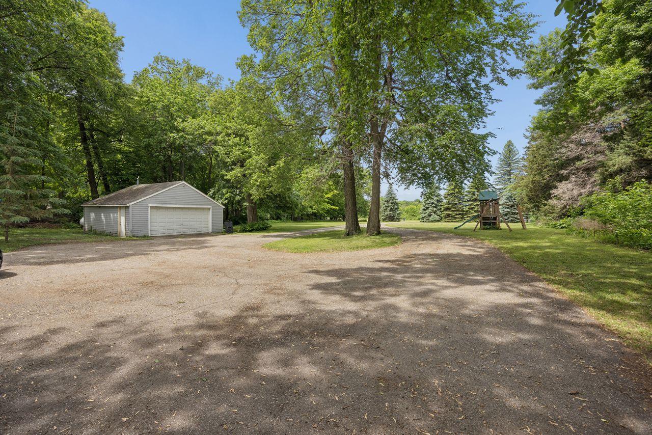 Driveway and Garage