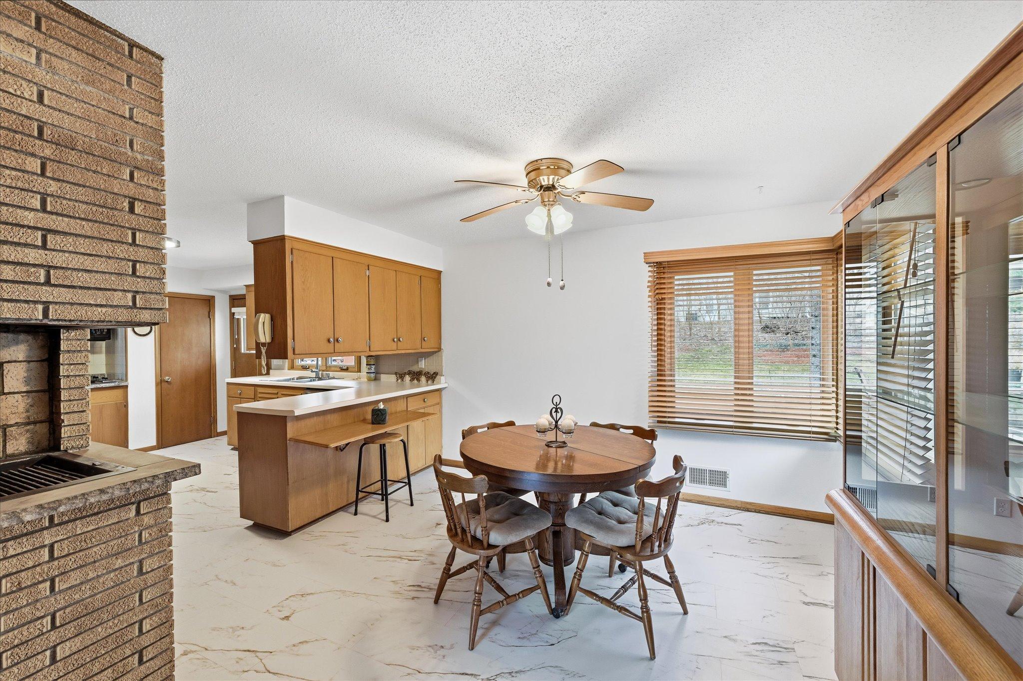 Informal dining room