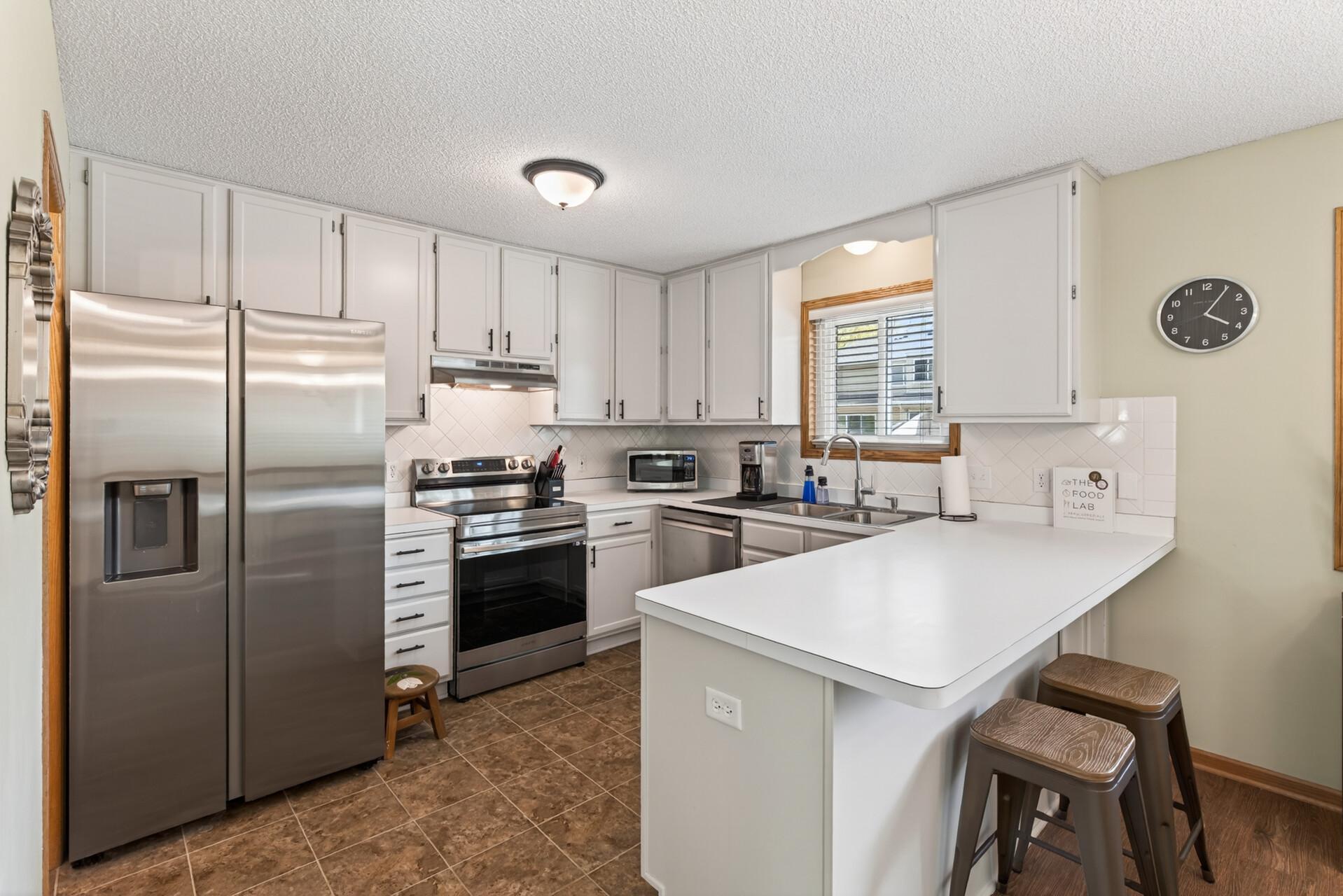 Stainless steel appliances