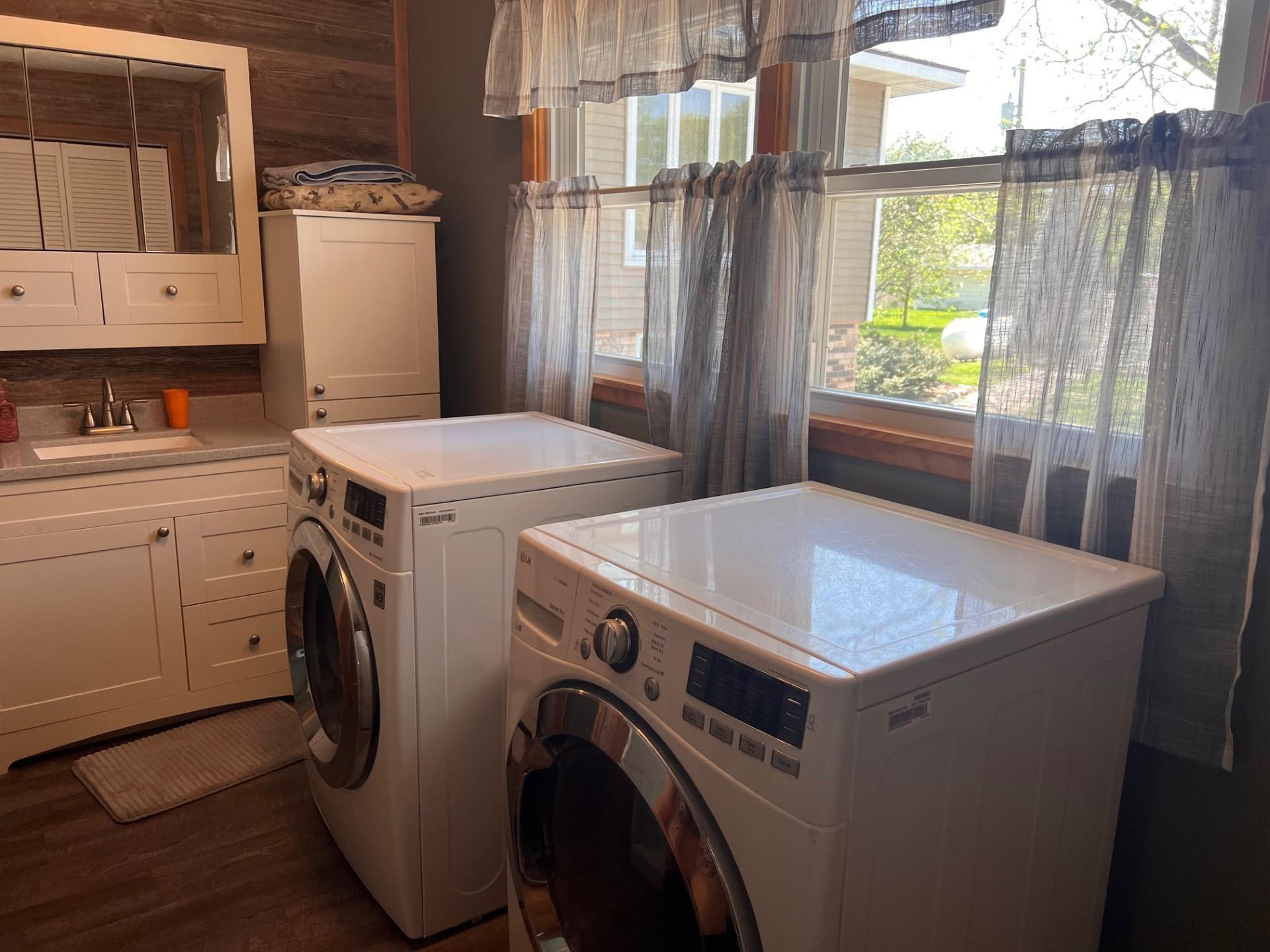 Main floor laundry
