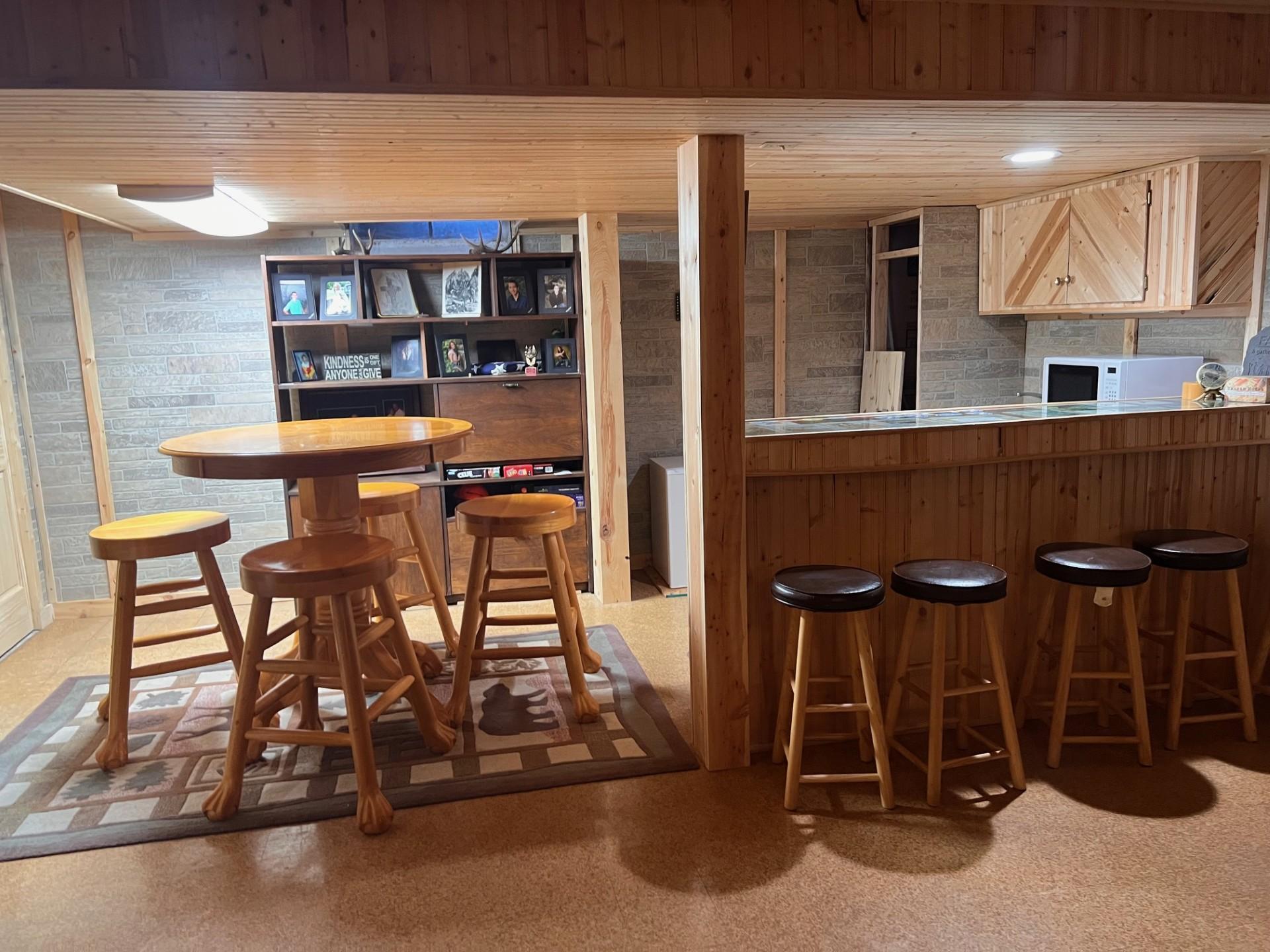 Lower level bar and poker room