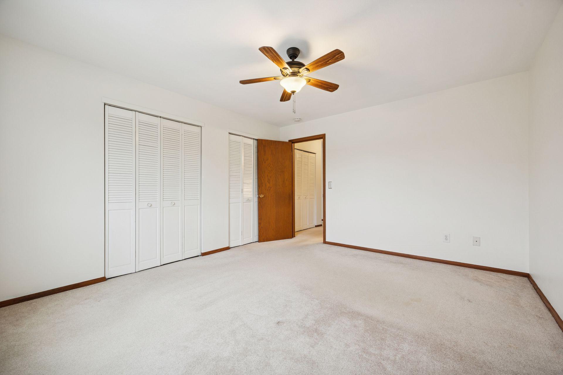 A standout feature: dual large closets in the bedroom. Ideal for maximizing storage and keeping life clutter-free.