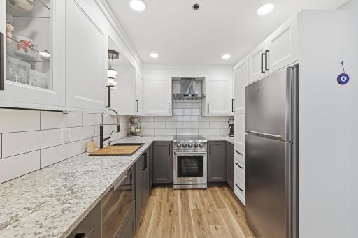 Plenty of storage and prep space