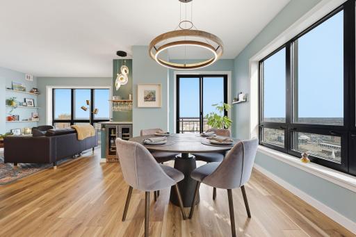 Filled with natural light