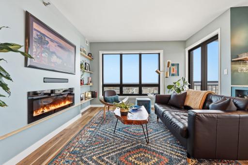 Comfortable space with great natural light