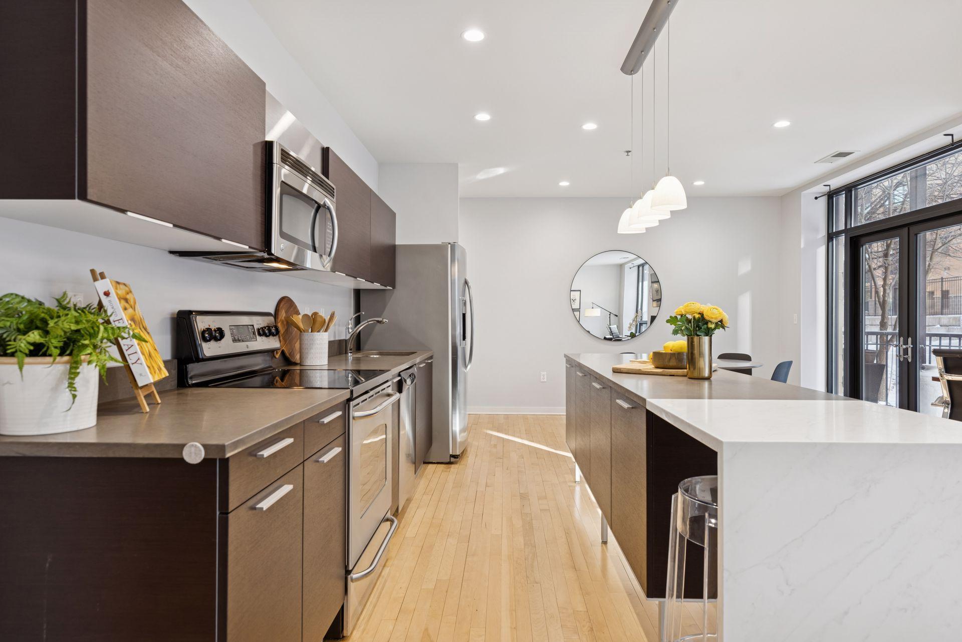 Stainless steel appliances