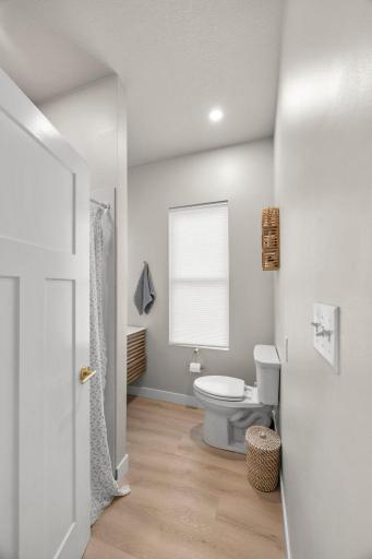 Another view of the 3/4 bathroom.