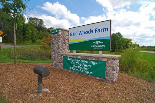 Located on picturesque Whaletail Lake in Minnetrista, nearby Gale Woods Farm is a 410-acre park that features a working educational farm.